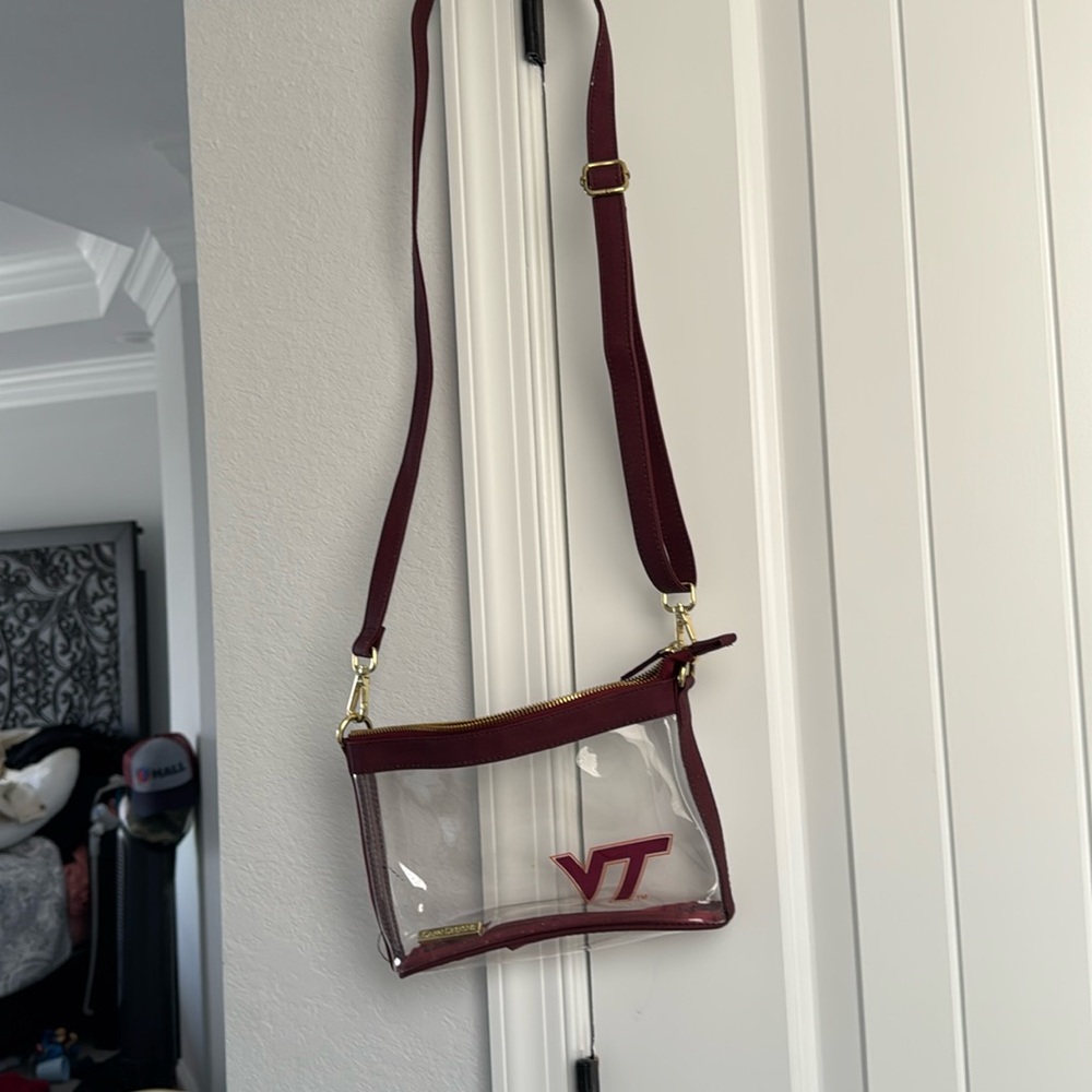 COPY - Virginia Tech Clear stadium crossbody